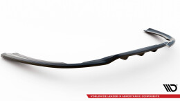 Mittlerer Cup Diffusor Heck Ansatz V.1 passend für Porsche 911 Carrera Aero / Carrera GTS 992 schwarz Hochglanz
