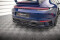 Mittlerer Cup Diffusor Heck Ansatz DTM Look V.1 für Porsche 911 Carrera Aero 992 schwarz Hochglanz