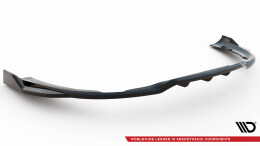 Mittlerer Cup Diffusor Heck Ansatz V.2 passend für Porsche 911 Carrera Aero / Carrera GTS 992 schwarz Hochglanz