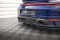 Mittlerer Cup Diffusor Heck Ansatz DTM Look V.2 für Porsche 911 Carrera Aero 992 schwarz Hochglanz