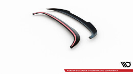 Heck Spoiler Aufsatz Abrisskante passend für Porsche Panamera / Panamera Diesel 970 schwarz Hochglanz