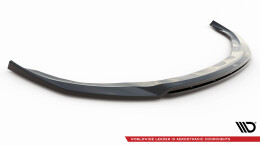 Cup Spoilerlippe Front Ansatz V.1 passend für Porsche Panamera / Panamera Diesel 970 schwarz Hochglanz