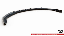 Cup Spoilerlippe Front Ansatz V.2 passend für Porsche Panamera / Panamera Diesel 970 schwarz Hochglanz