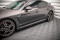 Seitenschweller Ansatz Cup Leisten V.2 passend für Porsche Panamera / Panamera Diesel / Panamera Turbo 970 schwarz Hochglanz