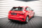 Heck Stoßstangen Flaps / Wings für Audi A3 Sportback 8Y schwarz Hochglanz