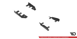 Seitenschweller Flaps passend für Audi A3 8Y schwarz Hochglanz