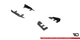 Seitenschweller Flaps passend für Audi A3 8Y schwarz Hochglanz