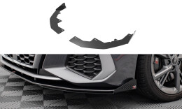 Front Flaps für Audi S3/A3 S-Line 8Y schwarz Hochglanz