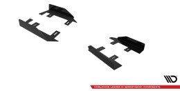 Seitenschweller Flaps für Mercedes A35 AMG / AMG-Line Aero Paket W177 FLAPS HOCHGLANZ