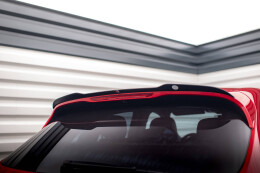 Heck Spoiler Aufsatz Abrisskante für Porsche Macan Mk1 Facelift schwarz Hochglanz