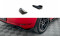 Heck Ansatz Flaps Diffusor passend für Porsche Macan GTS / Sport Design Mk1 Facelift schwarz Hochglanz