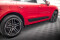 Seitenschweller Ansatz Cup Leisten passend für Porsche Macan GTS / Sport Design Mk1 schwarz Hochglanz