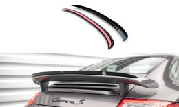 Heck Spoiler Aufsatz Abrisskante passend für Porsche 911 Carrera / Carrera GTS 997 Facelift schwarz Hochglanz