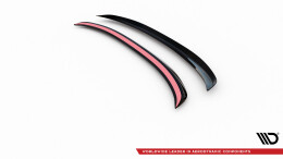 Heck Spoiler Aufsatz Abrisskante passend für Porsche 911 Carrera / Carrera GTS 997 Facelift schwarz Hochglanz