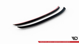 Heck Spoiler Aufsatz Abrisskante passend für Porsche 911 Carrera / Carrera GTS 997 Facelift schwarz Hochglanz