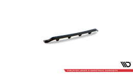 Mittlerer Cup Diffusor Heck Ansatz DTM Look passend für Porsche 911 Carrera / Carrera GTS 997 Facelift schwarz Hochglanz