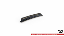 Mittlerer Cup Diffusor Heck Ansatz DTM Look passend für Porsche 911 Carrera / Carrera GTS 997 Facelift schwarz Hochglanz