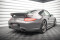 Mittlerer Cup Diffusor Heck Ansatz DTM Look passend für Porsche 911 Carrera / Carrera GTS 997 Facelift schwarz Hochglanz