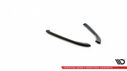 Heck Ansatz Flaps Diffusor für Porsche 911 Carrera / Carrera GTS 997 Facelift schwarz matt