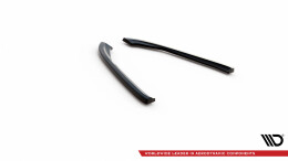 Heck Ansatz Flaps Diffusor für Porsche 911 Carrera / Carrera GTS 997 Facelift schwarz matt
