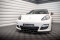 Cup Spoilerlippe Front Ansatz V.1 für Porsche Panamera Turbo Sport Design Paket 970 schwarz Hochglanz