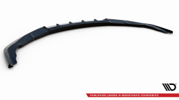 Cup Spoilerlippe Front Ansatz V.2 für Porsche Panamera Turbo Sport Design Paket 970 schwarz Hochglanz