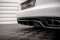 Mittlerer Cup Diffusor Heck Ansatz DTM Look passend für Porsche Panamera Turbo 970 schwarz matt