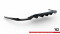 Mittlerer Cup Diffusor Heck Ansatz DTM Look passend für Porsche Panamera Turbo 970 schwarz matt