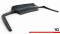 Mittlerer Cup Diffusor Heck Ansatz DTM Look passend für Porsche Panamera Turbo 970 schwarz matt