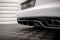 Mittlerer Cup Diffusor Heck Ansatz DTM Look für Porsche Panamera Turbo 970 schwarz Hochglanz