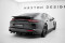 Mittlerer Cup Diffusor Heck Ansatz DTM Look passend für Porsche Panamera Turbo S E-Hybrid / Panamera E-Hybrid / Panamera 4S 971 schwarz Hochglanz
