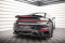 Heck Spoiler Aufsatz Abrisskante passend für Porsche 911 Turbo S 992 schwarz Hochglanz