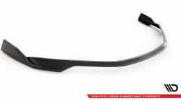 Cup Spoilerlippe Front Ansatz passend für Porsche 911 Turbo S 992 schwarz Hochglanz
