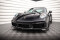 Cup Spoilerlippe Front Ansatz passend für Porsche 911 Turbo S 992 schwarz Hochglanz