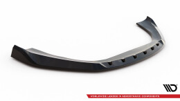 Cup Spoilerlippe Front Ansatz V.1 passend für Porsche Macan Mk1 schwarz Hochglanz