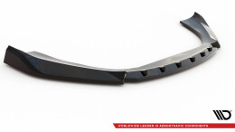 Cup Spoilerlippe Front Ansatz V.2 passend für Porsche Macan Mk1 schwarz Hochglanz
