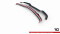 Heck Spoiler Aufsatz Abrisskante für Porsche Cayenne Mk2 schwarz Hochglanz
