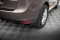 Heck Ansatz Flaps Diffusor für Porsche Cayenne Mk2 schwarz Hochglanz