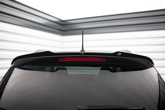Heck Spoiler Aufsatz Abrisskante passend für Seat Ateca Mk1 schwarz Hochglanz