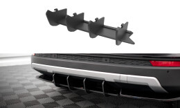 Street Pro Heckschürze Heck Ansatz Diffusor passend für Seat Ateca Mk1 SCHWARZ
