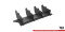 Street Pro Heckschürze Heck Ansatz Diffusor passend für Seat Ateca Mk1 SCHWARZ