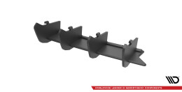 Street Pro Heckschürze Heck Ansatz Diffusor passend für Seat Ateca Mk1 rot