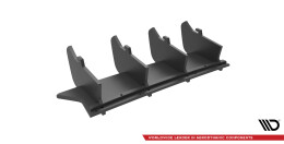 Street Pro Heckschürze Heck Ansatz Diffusor passend für Seat Ateca Mk1 rot
