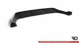 Cup Spoilerlippe Front Ansatz für Seat Ateca Mk1 schwarz Hochglanz