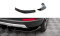 Heck Ansatz Flaps Diffusor passend für Seat Ateca Mk1 schwarz Hochglanz