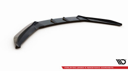 Cup Spoilerlippe Front Ansatz V.3 passend für VW Scirocco Mk3 schwarz Hochglanz