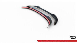 Heck Spoiler Aufsatz Abrisskante V.2 passend für VW Scirocco Mk3 schwarz Hochglanz