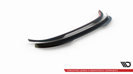 Heck Spoiler Aufsatz Abrisskante V.2 passend für VW Scirocco Mk3 schwarz Hochglanz