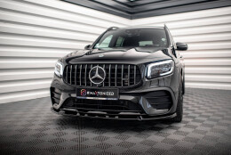 Street+ Spoilerlippe Front Ansatz V.1 passend für Mercedes-AMG GLB 35 / AMG-Line X247 schwarz Hochglanz