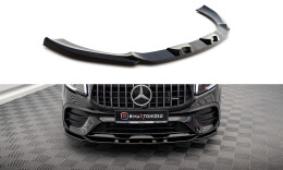 Cup Spoilerlippe Front Ansatz V.2 für Mercedes-AMG GLB 35 / AMG-Line X247 schwarz Hochglanz